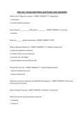 NRS 2012 EXAM MIDTERM QUESTIONS AND ANSWERS&period;