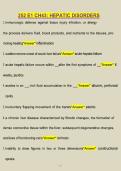 252 E1 Ch43 Hepatic Disorders 2026 Update&vert; Nursing Study Guide &vert; Liver Disorders Exam Questions & Verified Answers