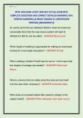 NFPA 1006 EXAM LATEST 2026-2027 ACTUAL EXAM WITH &NewLine;COMPLETE QUESTIONS AND CORRECT DETAILED ANSWERS &lpar;100&percnt; &NewLine;VERIFIED ANSWERS&rpar; &vert;ALREADY GRADED A&plus;&vert; &vert;&vert;PROFESSOR &NewLine;VERIFIED&vert;&vert; &vert;&vert;BRANDNEW&excl;&excl;&excl;&vert;&vert;