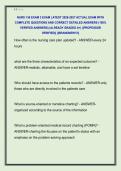 NURS 136 EXAM 3 EXAM LATEST 2026-2027 ACTUAL EXAM WITH &NewLine;COMPLETE QUESTIONS AND CORRECT DETAILED ANSWERS &lpar;100&percnt; &NewLine;VERIFIED ANSWERS&rpar; &vert;ALREADY GRADED A&plus;&vert; &vert;&vert;PROFESSOR &NewLine;VERIFIED&vert;&vert; &vert;&vert;BRANDNEW&excl;&excl;&excl;&vert;&vert;