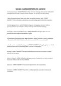 NUR 162 EXAM 1 QUESTIONS AND ANSWERS