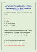 NURS 275 EXAM 1 LATEST 2026-2027 ACTUAL EXAM WITH &NewLine;COMPLETE QUESTIONS AND CORRECT DETAILED ANSWERS &lpar;100&percnt; &NewLine;VERIFIED ANSWERS&rpar; &vert;ALREADY GRADED A&plus;&vert; &vert;&vert;PROFESSOR &NewLine;VERIFIED&vert;&vert; &vert;&vert;BRANDNEW&excl;&excl;&excl;&vert;&vert;