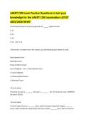 AAERT CER Exam &ndash; Complete Study Guide with Practice Questions and Answers