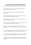 NUR 185 FINAL EXAM TERM 4 QUESTIONS AND ANSWERS&period;