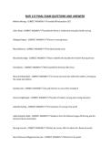NUR 115 FINAL EXAM QUESTIONS AND ANSWERS&period;