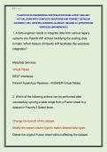 PLANTIR DATA ENGINEERING CERTIFICATION EXAM LATEST 2026-2027 &NewLine;ACTUAL EXAM WITH COMPLETE QUESTIONS AND CORRECT DETAILED &NewLine;ANSWERS &lpar;100&percnt; VERIFIED ANSWERS&rpar; &vert;ALREADY GRADED A&plus;&vert; &vert;&vert;PROFESSOR &NewLine;VERIFIED&vert;&vert; &vert;&vert;BRANDNEW&excl;&excl;&excl;&vert;&vert;