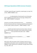 APA Quiz Questions With Correct Answers&period;