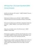 APA Quiz Psyc 3311 Exam Questions With Correct Answers&period;