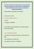 PSI NJ REAL ESTATE EXAM LATEST 2026-2027 ACTUAL EXAM WITH &NewLine;COMPLETE QUESTIONS AND CORRECT DETAILED ANSWERS &lpar;100&percnt; &NewLine;VERIFIED ANSWERS&rpar; &vert;ALREADY GRADED A&plus;&vert; &vert;&vert;PROFESSOR &NewLine;VERIFIED&vert;&vert; &vert;&vert;BRANDNEW&excl;&excl;&excl;&vert;&vert; 