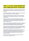 PHM 110 ACTUAL EXAM QUESTIONS AND COMPLETE STUDY GUIDE 2026&period;pdf&NewLine;&NewLine;