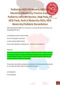Pediatrics HESI PN Review&comma; HESI PN &NewLine;Obstetrics&sol;Maternity Practice Exam&comma; &NewLine;Pediatrics HESI PN Review&comma; Hesi Peds&comma; PN &NewLine;HESI Peds&comma; Peds & Maternity HESI&comma; HESI &NewLine;Maternity&sol;Pediatric Remediation 