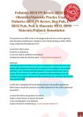 Pediatrics HESI PN Review&comma; HESI PN &NewLine;Obstetrics&sol;Maternity Practice Exam&comma; &NewLine;Pediatrics HESI PN Review&comma; Hesi Peds&comma; PN &NewLine;HESI Peds&comma; Peds & Maternity HESI&comma; HESI &NewLine;Maternity&sol;Pediatric Remediation 