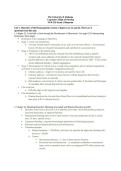 The University of Alabama Capstone College of Nursing Comprehensive Study Guide &plus; Exam Questions & Solutions Graded A&plus;