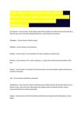 Utah Master Esthetics State Board Written Exam with complete questions and correct answers