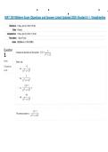 MAT 250 Midterm Exam  &vert;Questions and Answers Latest Updated 2026 &lpar;Graded A&plus;&rpar; -Straighterline