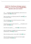 MGMT 441- Final Exam&colon; &lpar;All chapter quizzes&rpar; &vert; Chapters 1&comma; 2&comma; 3&comma; 4&comma; 5&comma; 6&comma; 7&comma; 8&comma; 10&comma; 11 &lpar;Spring 2026&rpar; &vert; Questions and Correct Answers