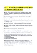 &NewLine;RRT LATEST EXAM PREP QUESTIONS&NewLine;AND ANSWERS PDF 2026 &NewLine;