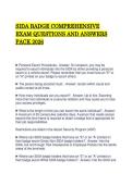 SIDA BADGE COMPREHENSIVE EXAM QUESTIONS AND ANSWERS PACK 2026&period;pdf&NewLine;&NewLine;