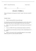 BIOL 351 Exam 1 Form A &vert; Questions and Answer Key &vert; 2026 Version &vert; 100&percnt; Correct&period;