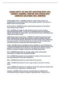 RANGE SAFETY OIC RSO KEY QUESTIONS WITH 100&percnt; CORRECT ANSWERS&comma; VERIFIED 2026 UPDATE WITH COMPLETE SOLUTIONS 100&percnt; VERIFIED&excl;&excl;