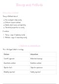 AQA A Level Sociology-Theory and Methods