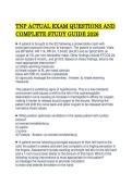 TNP ACTUAL EXAM QUESTIONS AND COMPLETE STUDY GUIDE 2026&period;pdf&NewLine;&NewLine;