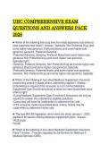 UHC COMPREHENSIVE EXAM QUESTIONS AND ANSWERS PACK 2026&period;pdf&NewLine;&NewLine;