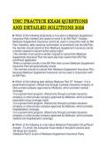 UHC PRACTICE EXAM QUESTIONS&NewLine;AND DETAILED SOLUTIONS 2026 