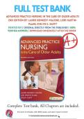 Advanced Practice Nursing in the Care of Older Adults &lpar;2nd Edition&rpar; Kennedy-Malone Test Bank &ndash; comprehensive exam questions and answers