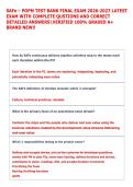 SAFe PO&sol;PM Certification Test Exam COMPLETE EXAM QUESTIONS AND CORRECT DETAILED ANSWERS &lpar;EXPERT VERIFIED ANSWERS &rpar; ALREADY GRADED A&plus;