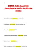 OKLMFT OLERE Exam 2026-&NewLine;Comprehensive Q&A For Certification&NewLine;Success 