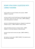 BOARD VITALS EXAM 1 QUESTIONS WITH CORRECT ANSWERS