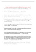 BIO 351 Module 1 Test &vert; UPDATED Questions with 100&percnt; Correct Answers&NewLine;