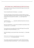 BIO 351 Module 3 Exam &vert; UPDATED Questions with 100&percnt; Correct Answers&NewLine;