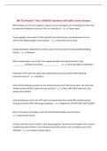 BIO 351 Module 7 Test &vert; UPDATED Questions with 100&percnt; Correct Answers&NewLine;