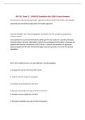 BIO 351&colon; Exam 1 &vert; UPDATED Questions with 100&percnt; Correct Answers&NewLine;