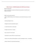 BIOL 351 Exam 3 &vert; UPDATED Questions with 100&percnt; Correct Answers&NewLine;