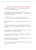 BIO 351 Exam 3 &vert; UPDATED Questions with 100&percnt; Correct Answers&NewLine;