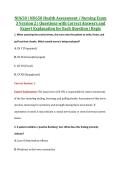 NU650 &vert; NU650 Health Assessment &sol; Nursing Exam 3 Version 2 &vert; Questions with Correct Answers and Expert Explanation for Each Question &vert; Regis