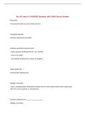 Bio 351 Exam 4 &vert; UPDATED Questions with 100&percnt; Correct Answers&NewLine;