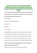 NU664C Exam 3 V1 & V2 &plus; Final Exam &vert; NU664C Family Psychiatric Mental Health &vert; Regis &vert; Complete Exam Bundle with Detailed Verified Answers