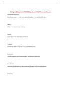 Biology 1108 Exam 2 &vert; UPDATED Questions with 100&percnt; Correct Answers&NewLine;