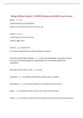 Biology 1108 Lab Practical 2 &vert; UPDATED Questions with 100&percnt; Correct Answers&NewLine;