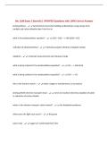 Bio 1108 Exam 2 &lpar;herrick&rpar; &vert; UPDATED Questions with 100&percnt; Correct Answers&NewLine;