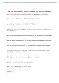 Bio 1108 Exam 1 &lpar;herrick&rpar; &vert; UPDATED Questions with 100&percnt; Correct Answers&NewLine;