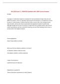 Bio 2200 Exam 3 &vert; UPDATED Questions with 100&percnt; Correct Answers&NewLine;