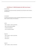 Bio 2200 Exam 4 &vert; UPDATED Questions with 100&percnt; Correct Answers&NewLine;