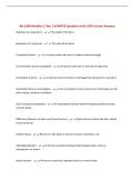 Bio 2200 Module 11 Test &vert; UPDATED Questions with 100&percnt; Correct Answers&NewLine;