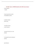 BIO 2200 - Exam 3 &vert; UPDATED Questions with 100&percnt; Correct Answers&NewLine;