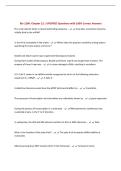 Bio 2200&colon; Chapter 12 &vert; UPDATED Questions with 100&percnt; Correct Answers&NewLine;